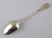 Appraisal: A Scottish provincial silver teaspoon Old English pattern marks AS