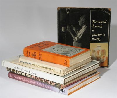 Appraisal: A collection of seven studio pottery books relating to Bernard