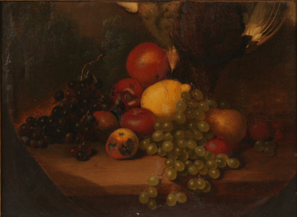 Appraisal: William Gillard British b Nature morte still life with fruit