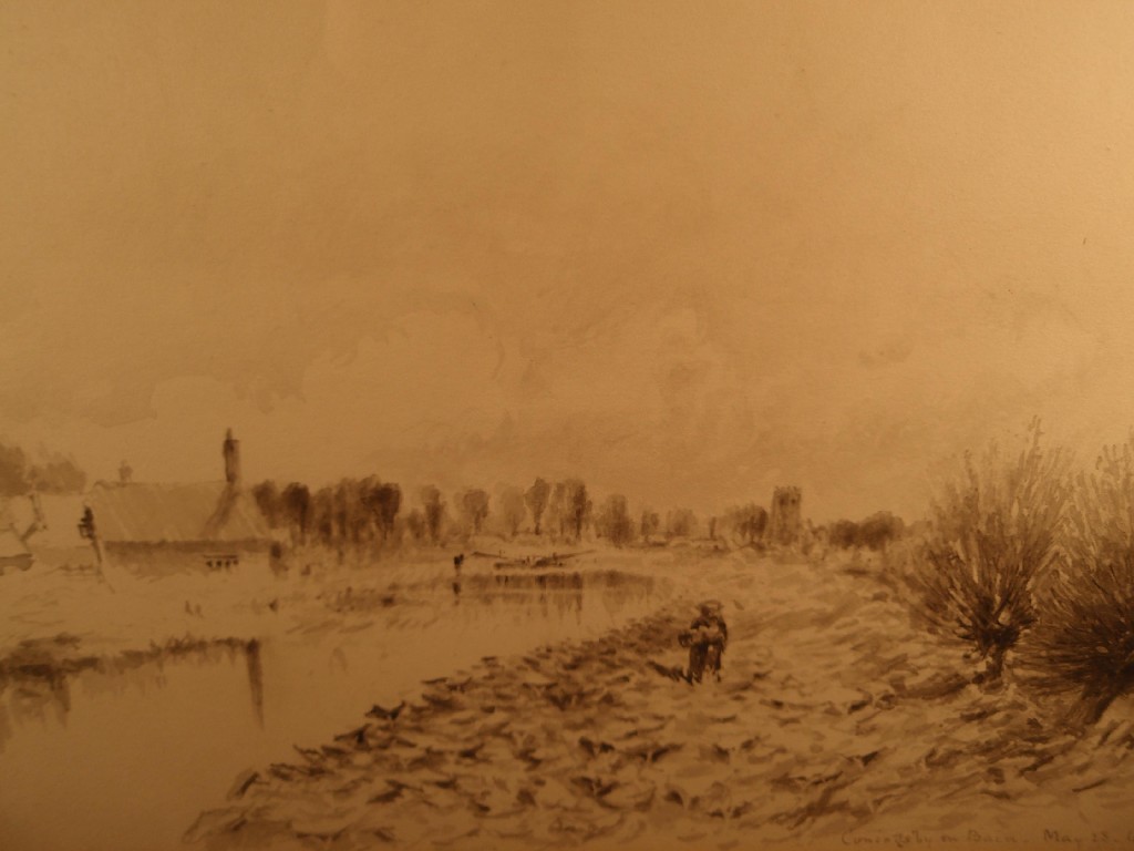 Appraisal: Sir James Braithwaite Peile - Conningsby on Bain en grisaille