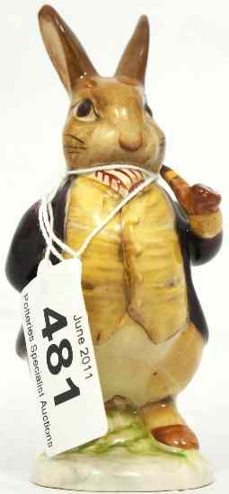 Appraisal: Beswick Beatrix Potter Figure Mr Benjamin Bunny BP with pipe