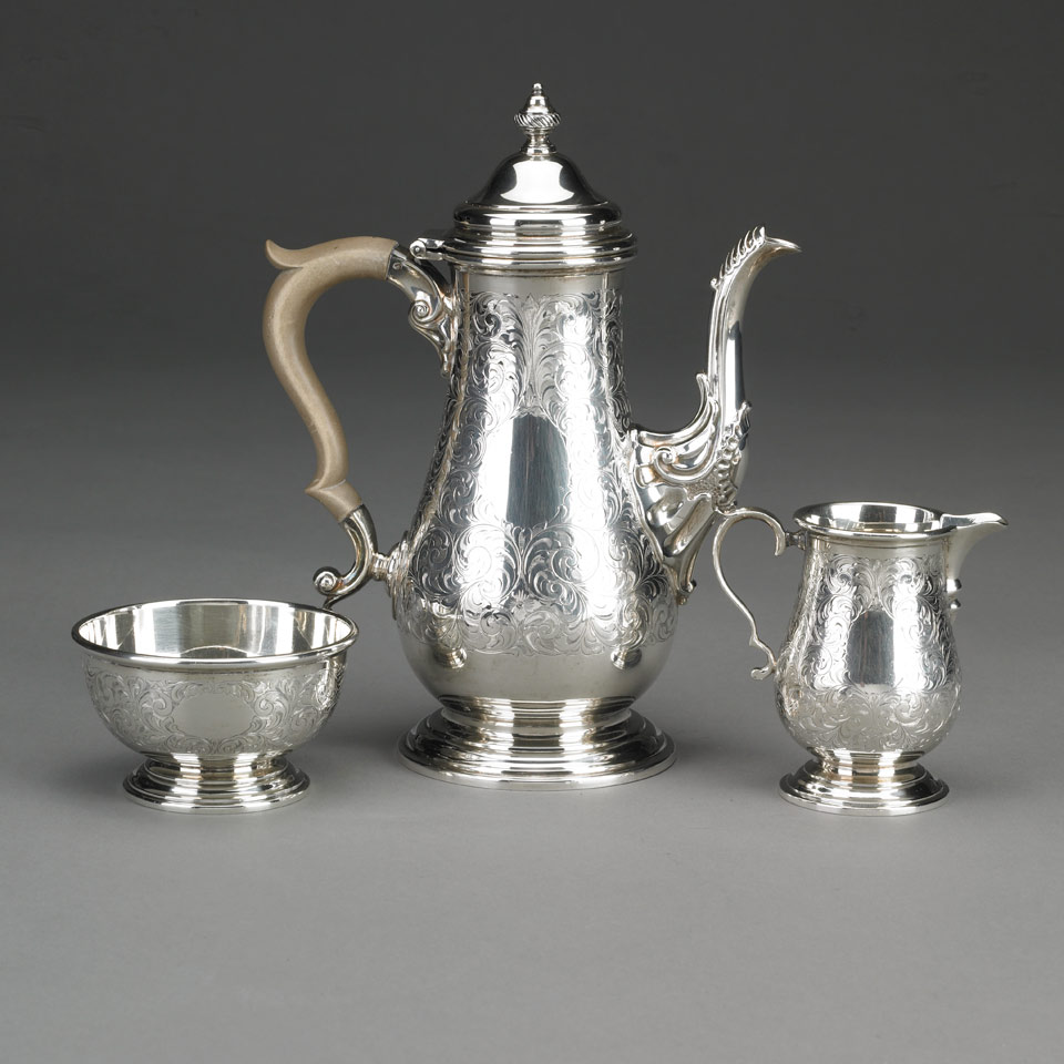 Appraisal: Canadian Silver Coffee Service Henry Birks Sons Montreal Que -