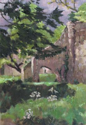 Appraisal: Priscilla Hanbury - Waverley Abbey Signed with initials dated indistinctly