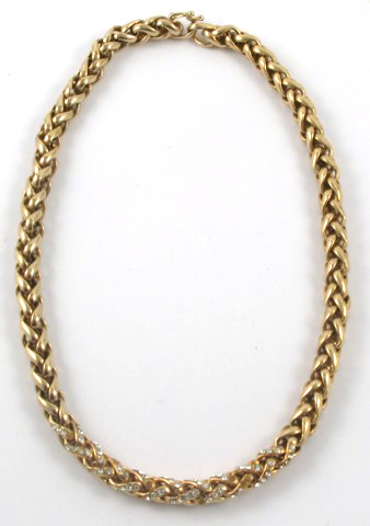 Appraisal: HEAVY YELLOW GOLD CHAIN NECKLACE k gold weighing grams and