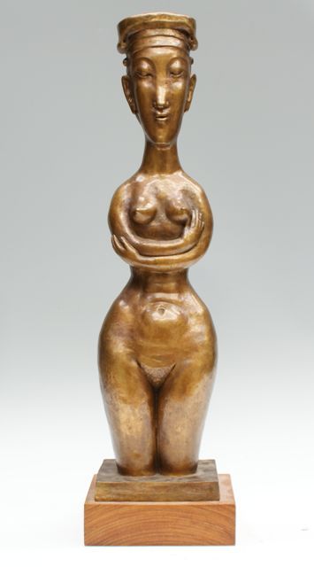 Appraisal: Barbara Tribe - Bather bronze inscribed 'Barbara Tribe CR '