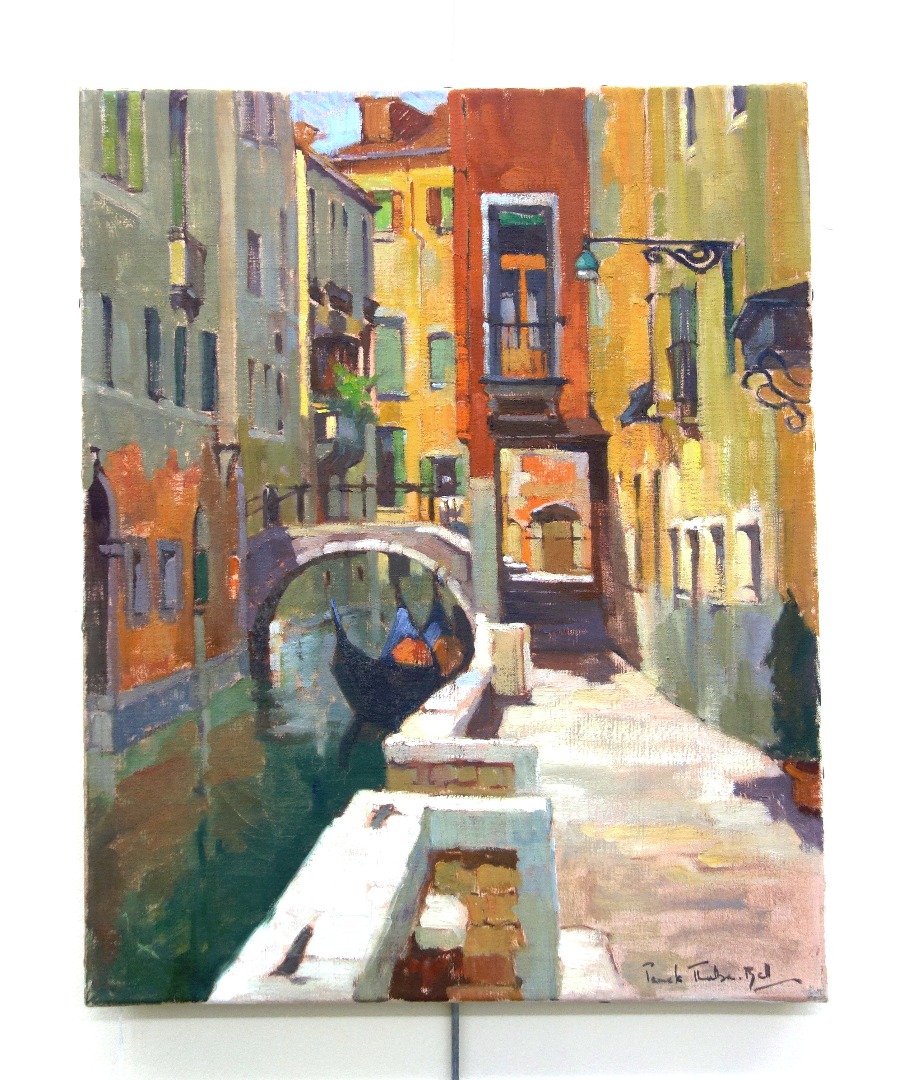 Appraisal: Pamela Thalben Ball British b Calle del Vin Venice signed