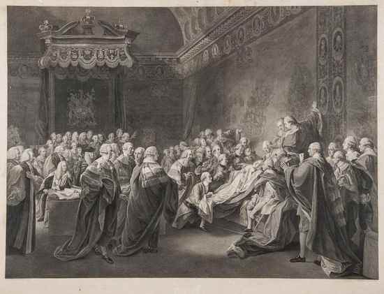 Appraisal: Francesco Bartolozzi - The Death of the Earl of Chatham