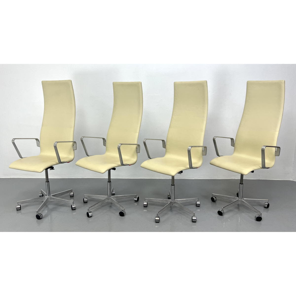 Appraisal: Arne Jacobsen High Back Oxford Office chair by Fritz Hansen