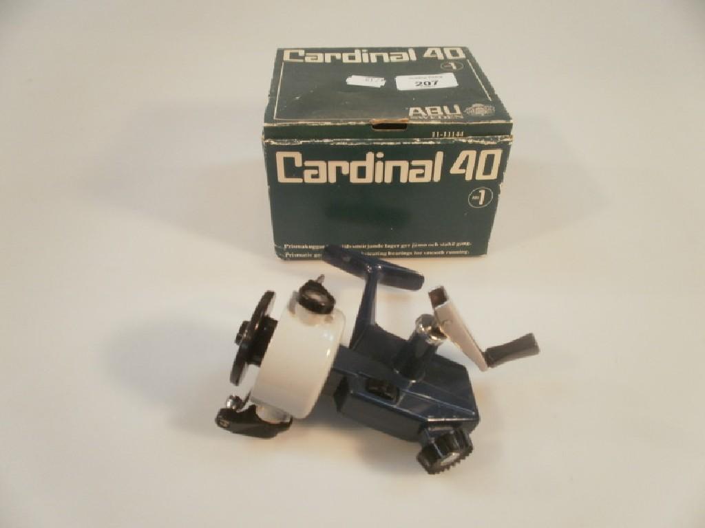 Appraisal: A boxed Cardinal ABU Sweden fishing reel