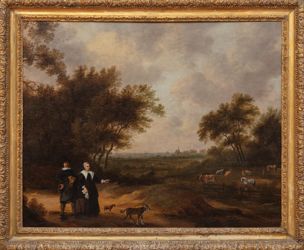 Appraisal: Attributed to Herman Mijnerts Doncker Dutch c -c A Double