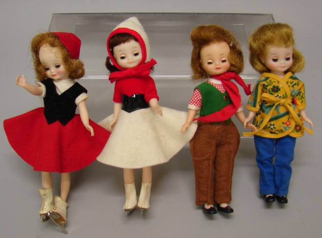 Appraisal: Lot of HP -on American Character dolls Redhead - Pony