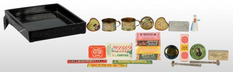 Appraisal: Lot of Dandy Gum Candy Advertising Pieces Description Includes a