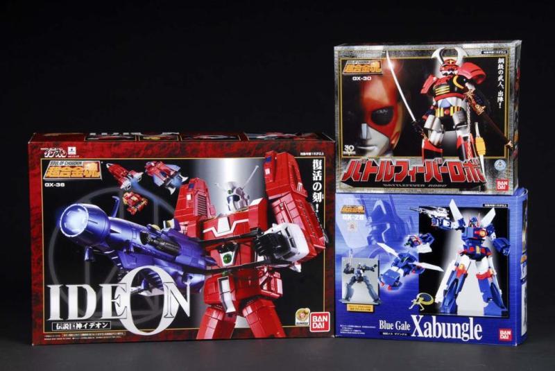 Appraisal: Lot of Soul of Chogokin Figures Description Japanese Made by