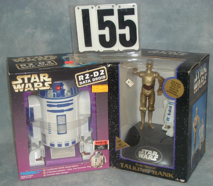 Appraisal: Star Wars talking R D C P Coin Bank mint