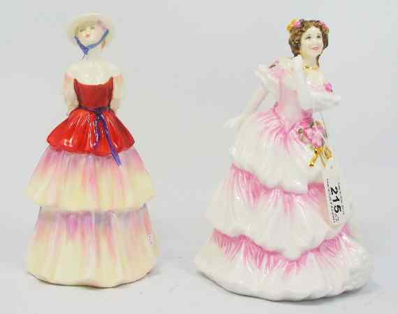 Appraisal: Royal Doulton figures Eliza HN and Joy HN