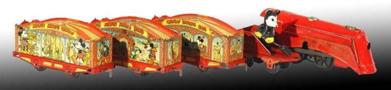 Appraisal: -Piece Lionel Disney Mickey Mouse Circus Train Description American Includes