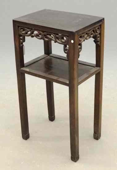 Appraisal: Asian side table Top '' x '' '' Ht