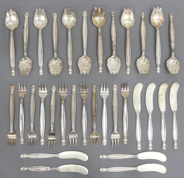 Appraisal: lot of American sterling silver flatware Manchester Silver Company in