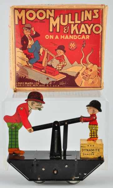 Appraisal: Tin Litho Marx Moon Mullins Kayo Wind-Up Toy Description American