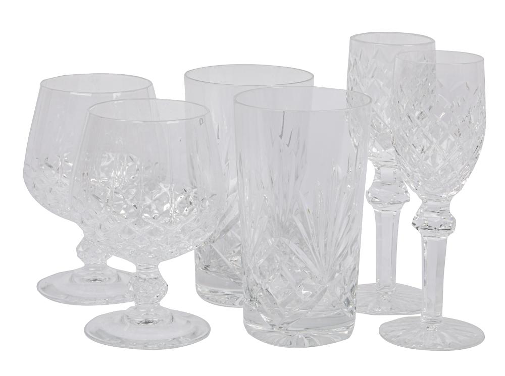 Appraisal: COLLECTION OF WATERFORD CRYSTALsigned an assembled set of various patterns