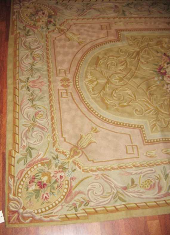 Appraisal: LOTZWILER old Pink central field with a light green central