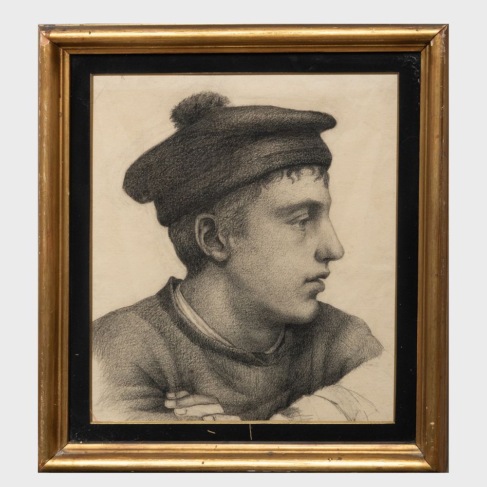 Appraisal: th Century School Boy in a Beret and Boy in