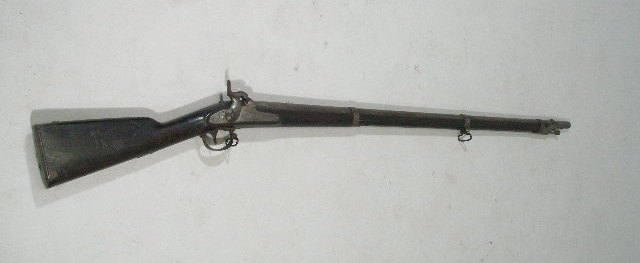 Appraisal: Confederate Palmetto Armory Musket caliber percussion model two iron barrel