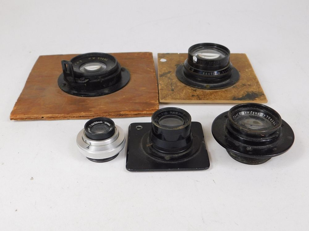 Appraisal: Lot of Enlarger Lenses Lot of enlarger lenses Includes Steinheil