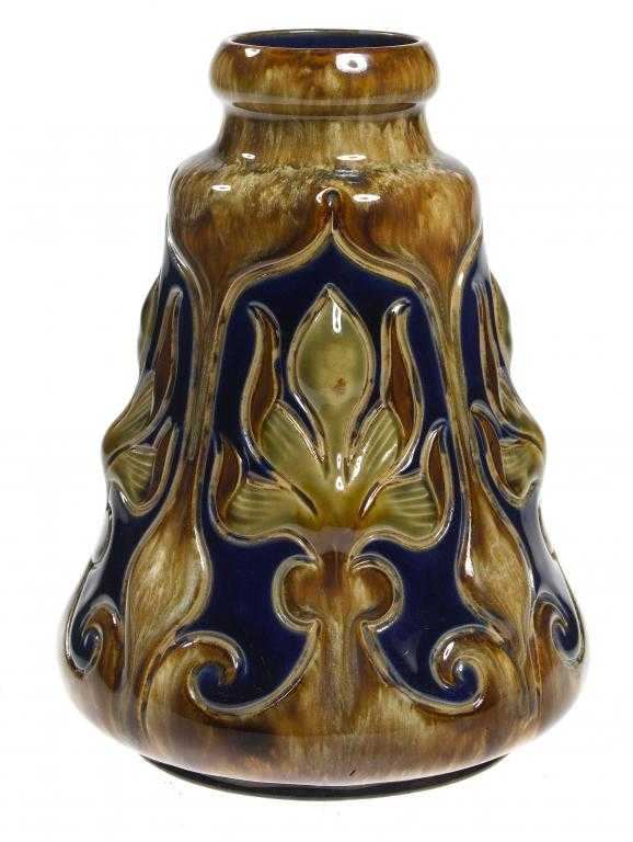 Appraisal: A DOULTON WARE ART NOUVEAU VASE BY FRANK ARTHUR BUTLER