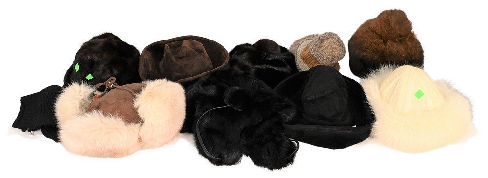 Appraisal: Ten Winter Ladies Hats to include Searle Blatt HPI Adrienne