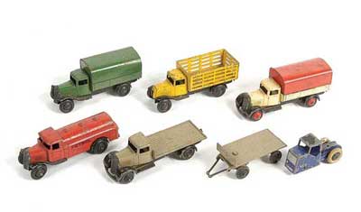 Appraisal: Dinky Toys a group of unboxed Commercials To include No