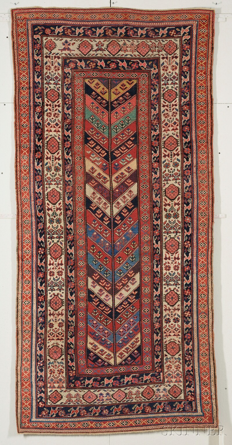 Appraisal: Gendje Long Rug South Central Caucasus last quarter th century