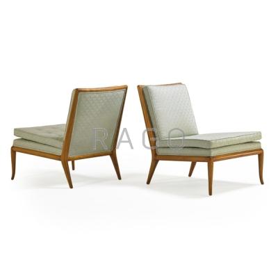 Appraisal: T H ROBSJOHN-GIBBINGS - WIDDICOMB Pair of lounge chairs Grand