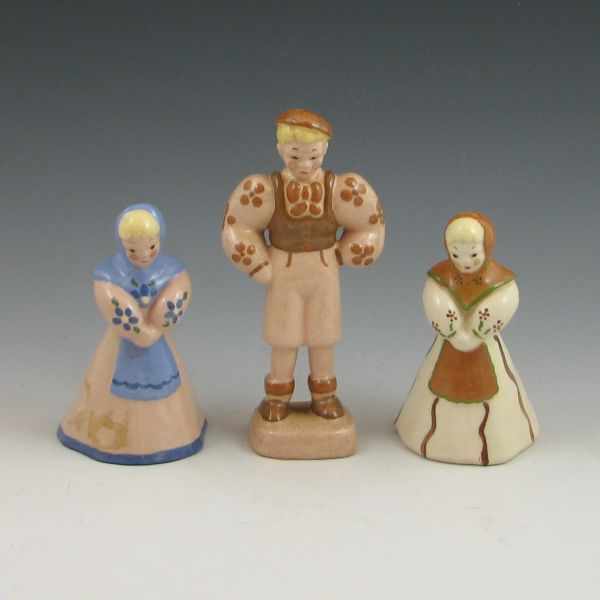 Appraisal: Three Kay Finch figures All marked All excellent '' to