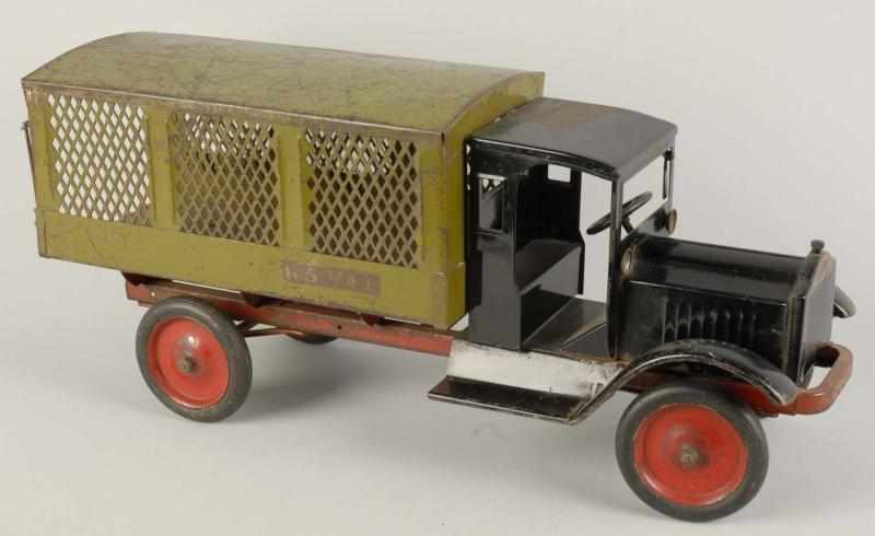 Appraisal: Pressed Steel Keystone US Mail Truck Description American Packard enclosed