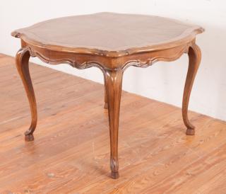 Appraisal: John Stuart French Style Dining Table John Stuart French style