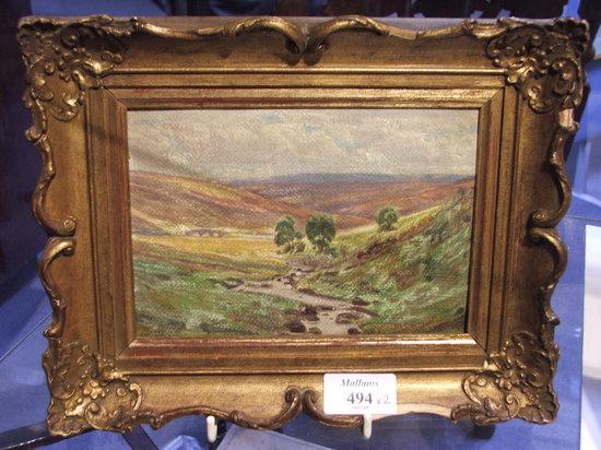 Appraisal: CHARLES MARCH GERE - 'Kirkby Lonsdale' oils on canvas x