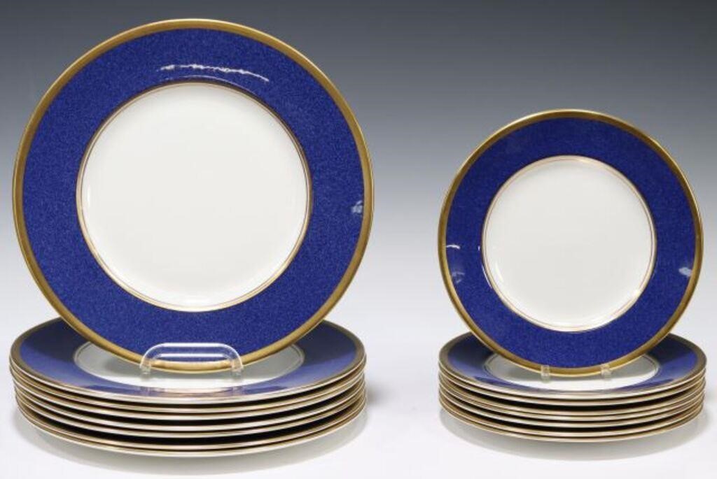 Appraisal: lot of English bone china tableware Coalport in the Athlone-Blue