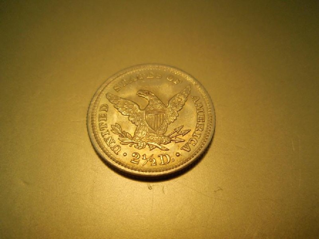 Appraisal: A USA gold two and half dollar