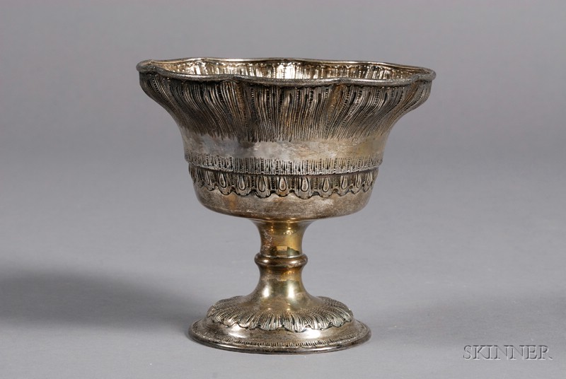 Appraisal: S Kirk Son Sterling Footed Bowl - with bucket-shaped bowl