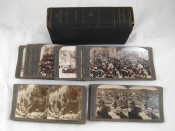 Appraisal: Judaica A set of stereoscopic views of Jerusalem in original