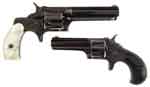 Appraisal: LOT OF TWO REMINGTON SMOOT REVOLVERS Model Cal RF SN