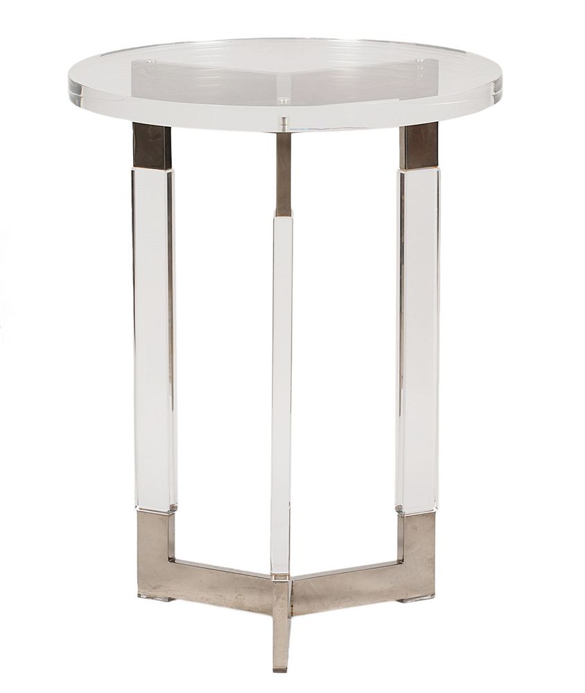 Appraisal: Charles Hollis Jones Metric Tripod Side Table Charles Hollis Jones