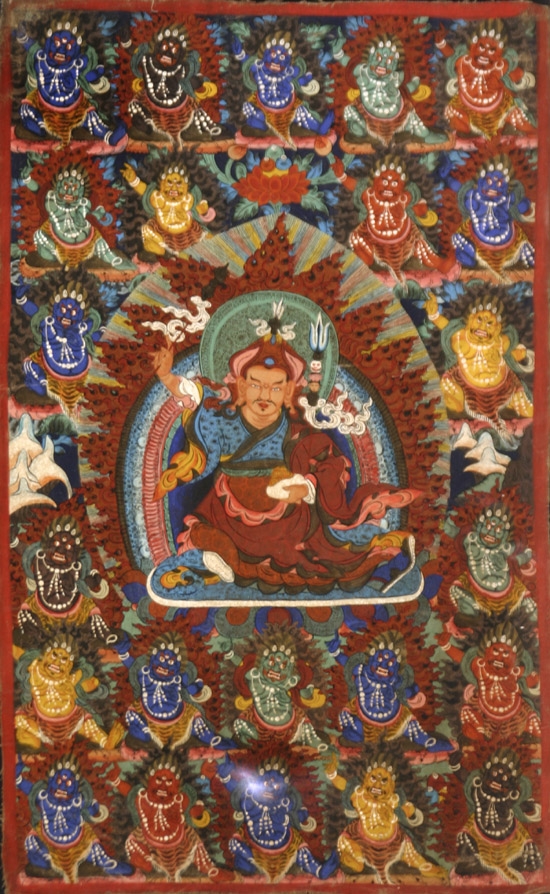 Appraisal: Group of Four Tibetan Thankas of Divinities th- th Century