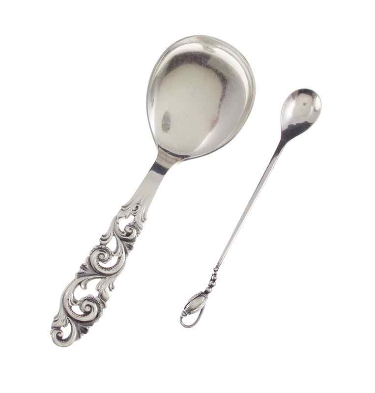 Appraisal: PIECE GEORG JENSEN AND NORWEGIAN STERLING FLATWARE To include Georg