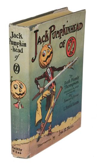 Appraisal: THOMPSON Ruth Plumly - Jack Pumpkinhead of Oz Chicago Reilly