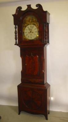 Appraisal: A LONGCASE CLOCK by John Barraclough of Haworth the eight