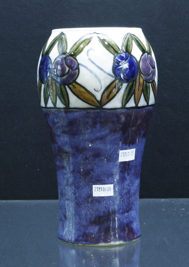 Appraisal: A Royal Doulton ceramic vase circa cms high