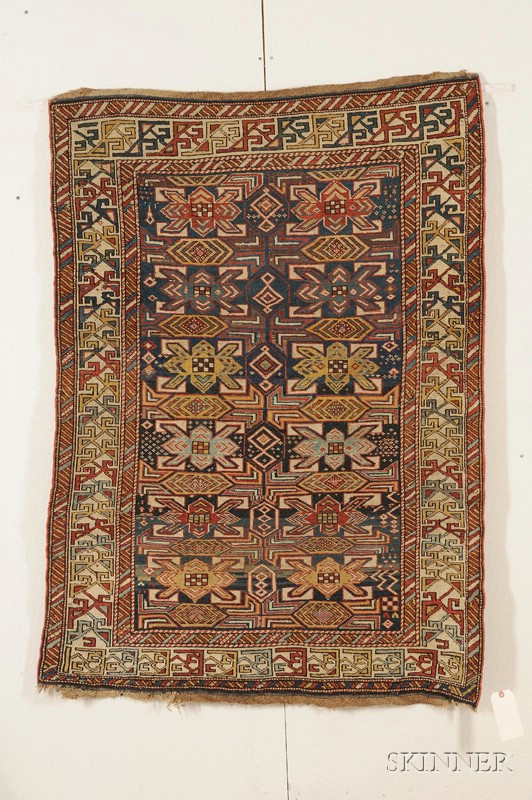 Appraisal: Kuba Rug Northeast Caucasus last quarter th century even wear