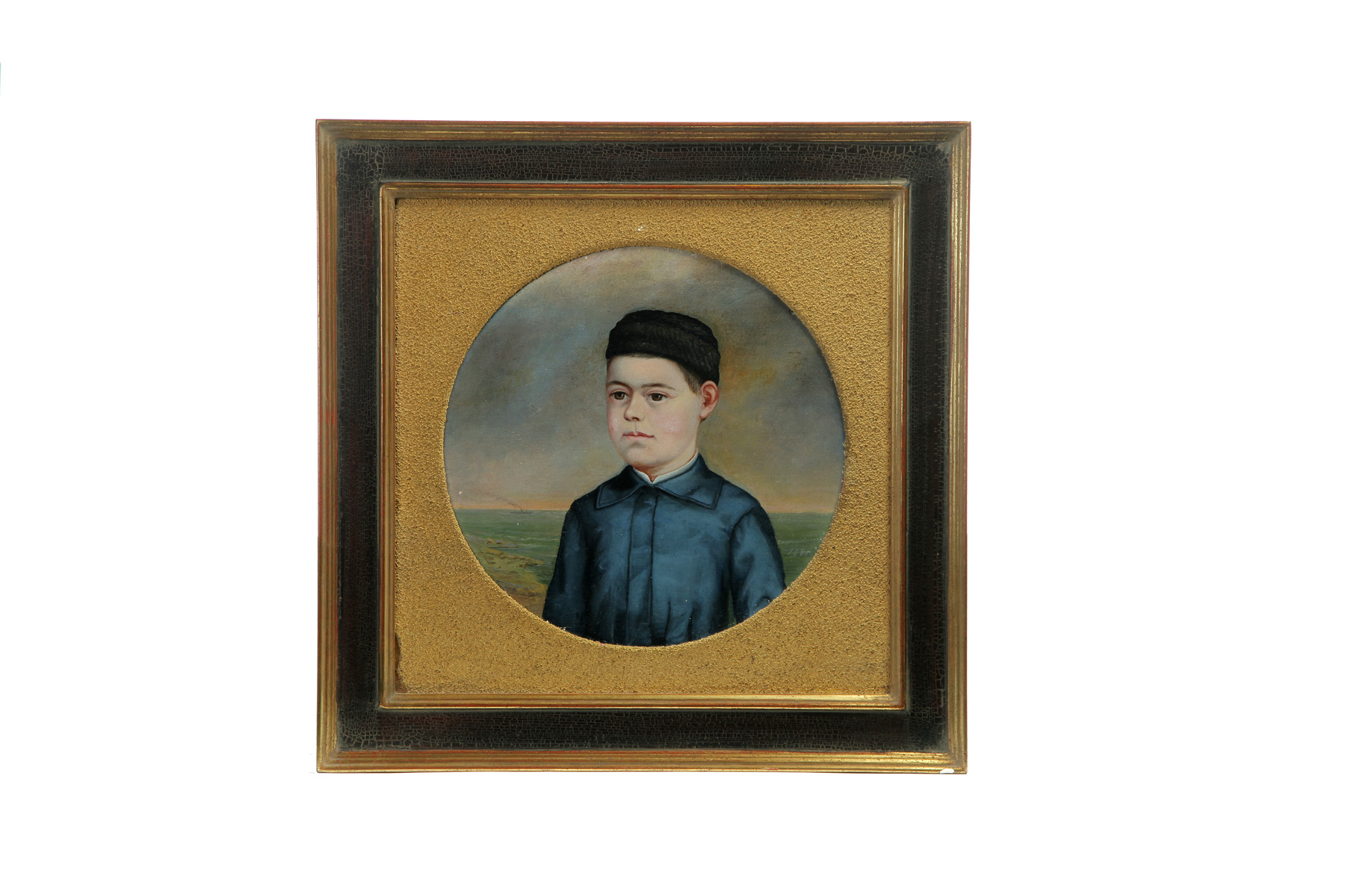 Appraisal: PORTRAIT OF A CABIN BOY BY MW JAQUITH LATE TH